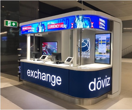 Global Exchange currency kiosk