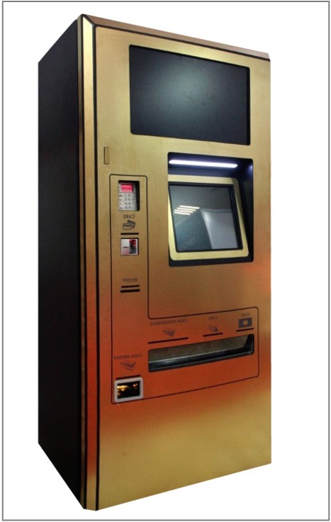 Various retail kiosks display