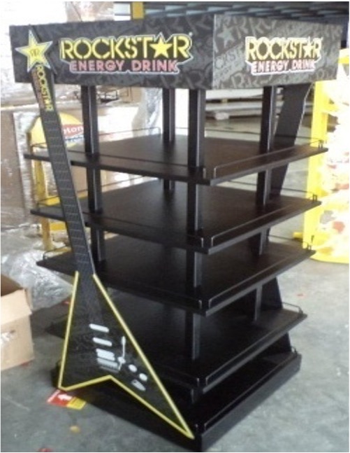 Custom beverage merchandiser