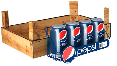 Point-of-sale beverage cooler