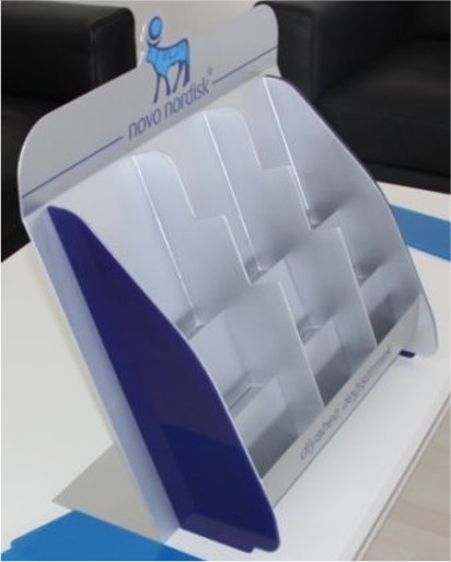 Promotional floor-standing unit