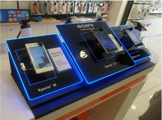 Electronics showroom unit