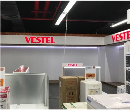 Product demonstration area