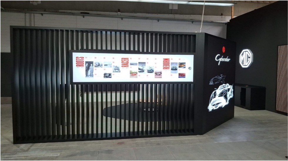 Customer lounge with premium finishes